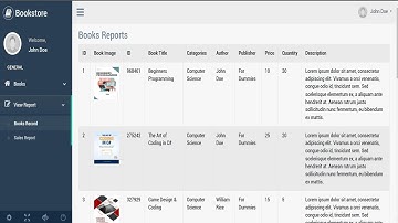 Online Bookstore System in ASP NET C# SQL Server and Bootstrap