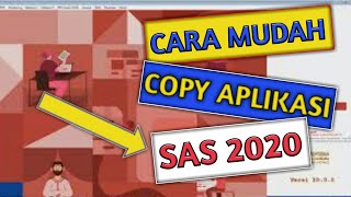 Cara Mudah Copy  Aplikasi SAS ke Komputer Lain tanpa Instal Ulang screenshot 5