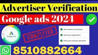 Business Operations Verification Verified Successful Complete Google Ads Unsuspended