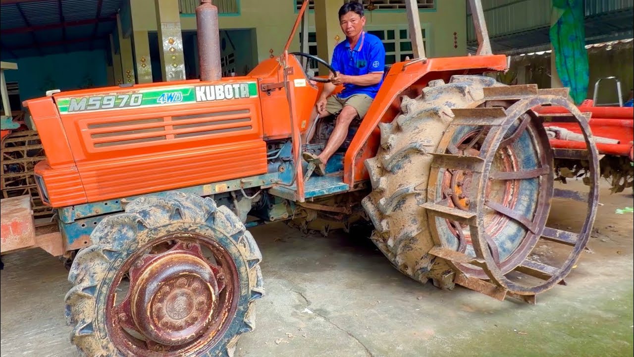 Bán Trọn Bộ Máy Cày KuBoTa M5970 Bán Rồi 