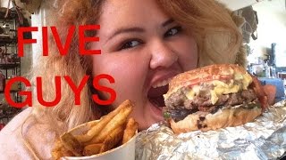 FIVE GUYS/ MUKBANG