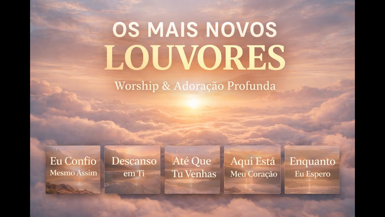 Os Mais Novos Louvores | Louvor & Adoração Profunda | Música Gospel