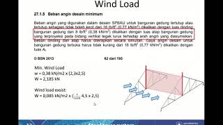 Part 6 Analisis Tekanan Angin Desain SNI 1727 2013