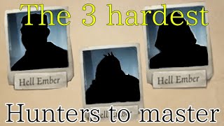 The 3 Hardest Hunters to Master / Identity V