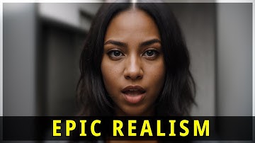 Episch realisme: realistisch AI-model in 9 minuten – stabiele diffusie (Automatic1111)