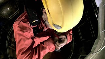 Latchways Personal Rescue Device video wall graphics