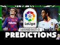 My La Liga Predictions Week 8