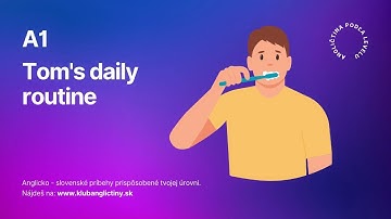 Tom’s daily routine | English listening | Beginner | A1