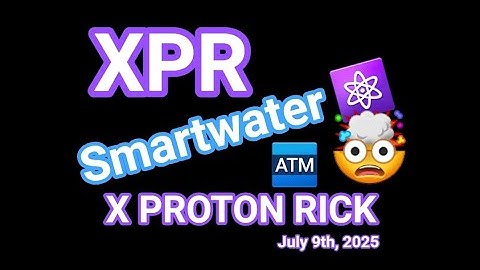 ⚛ XPR Network #Smartwater - Metal Blockchain- Metallicus - Loan Protocol #Cryptocurrency - #iso20022