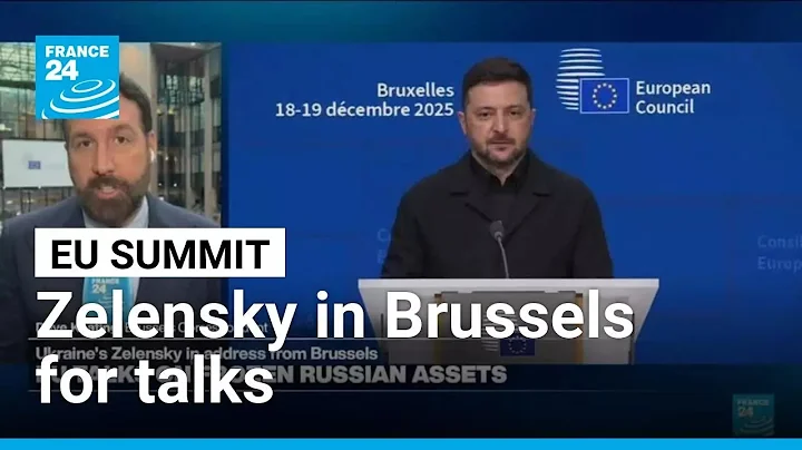 ‘Ukraine needs this money’ : Zelensky is in Brussels for talks on Russian assets • FRANCE 24