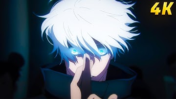 Gojo Uses 0.2 Seconds Domain Expansion | Jujutsu Kaisen Season 2 (4K)