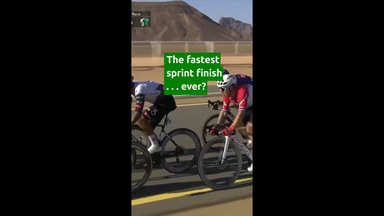 ⏱️ An 87km/h FINAL SPRINT! 🤯