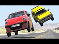 Out Of Control Rollover Crashes #28 - BeamNG Drive