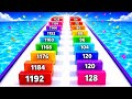 2048 Balls Infinity Number 1024m - All Levels Gameplay android ios ||Zombo gamer| nj99j