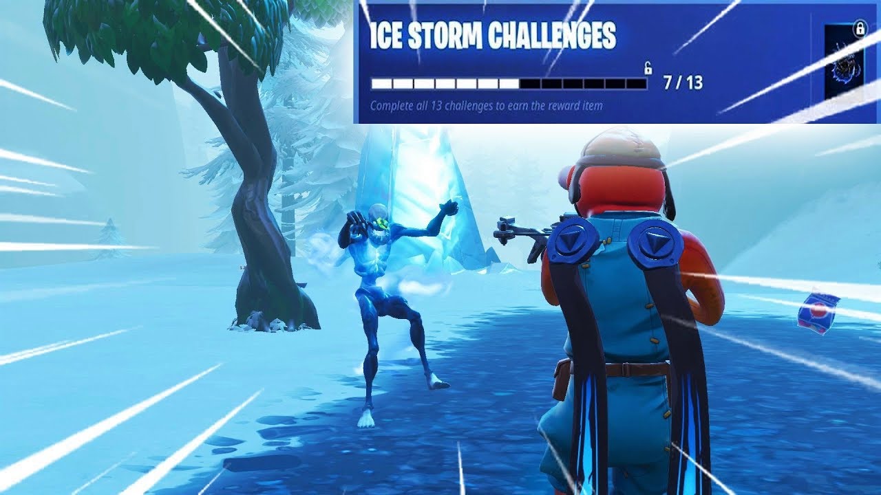 Fortnite' Ice Storm Challenge: Where To Destroy Ice Fiends And The Ice Legion