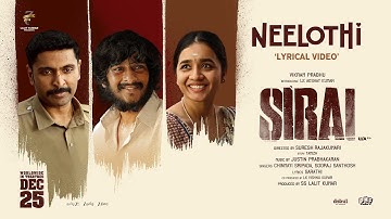 Sirai - Neelothi Lyric Video | Vikram Prabhu | L K Akshay Kumar | Justin Prabhakaran | Suresh R