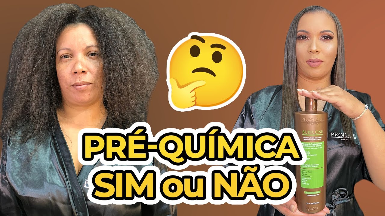 O TRATAMENTO PRÉ QUÍMICA ATRAPALHA O ALISAMENTO? + RESENHA PROGRESSIVA BURIX ONE DA PROHALL