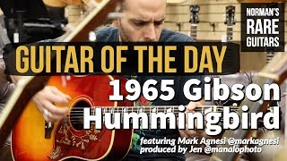 Guitar of the Day: 1965 Gibson Hummingbird | Norman's Rare Guitars