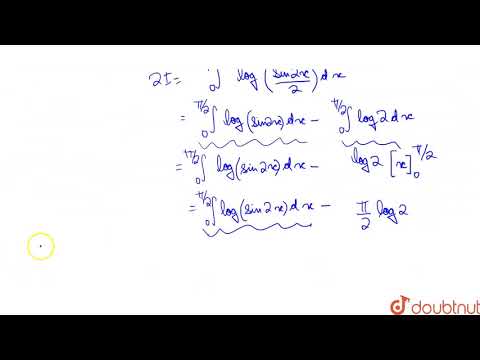 Prove that `int_(0)^(pi//2)log
