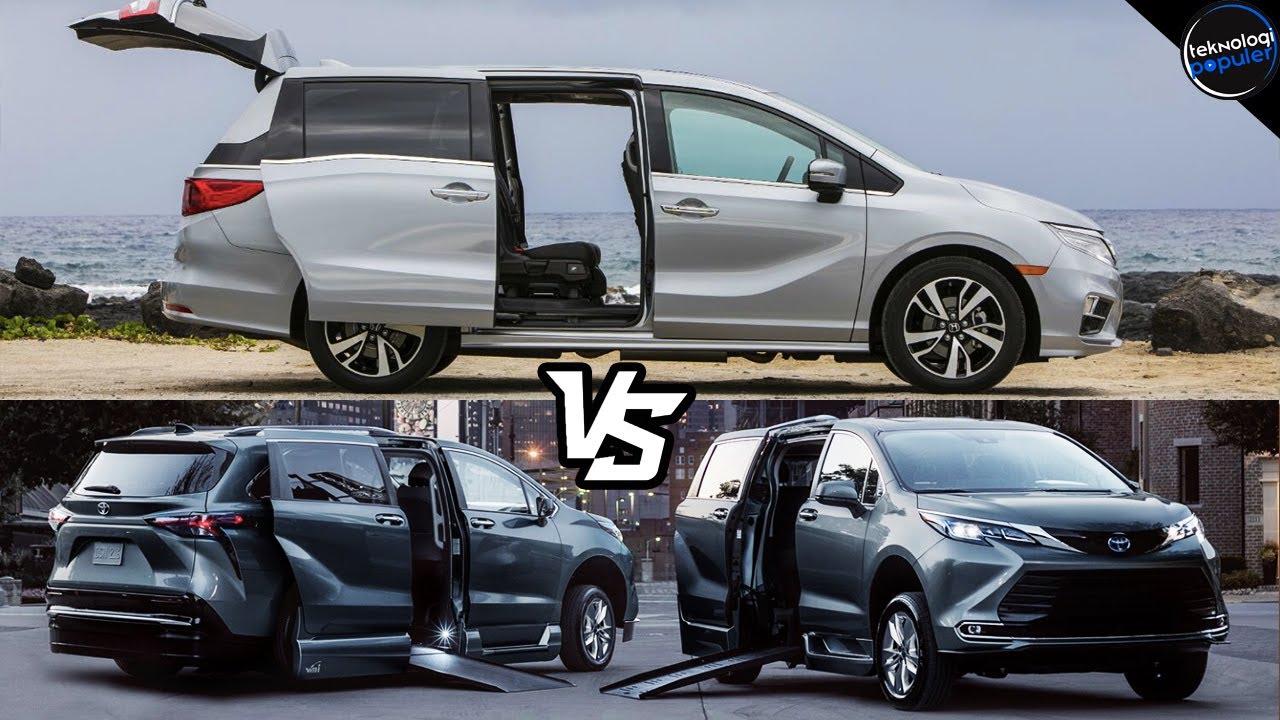Pilih Mana? Honda Odyssey vs Toyota Sienna versi 2021 YouTube