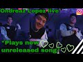 *New UNRELEASED Song* by Ondreaz Lopez | Instagram live | 1/10/21