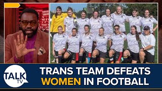 Trans Team Defeats Women in Football Match