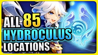 ALL 85 Hydroculus Locations in Fontaine (Part 1 WITH TIMESTAMPS) Genshin Impact 4.0 Furina @takagg