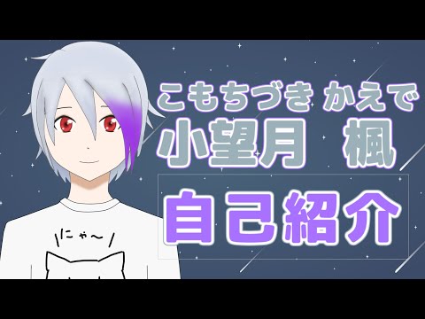 初めまして！小望月 楓です！【新人VTuber】