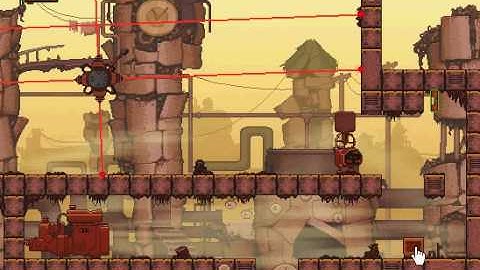 Nitrome - Rustyard Level 18 How to get the battery