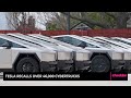 Tesla Recalls Over 46,000 Cybertrucks
