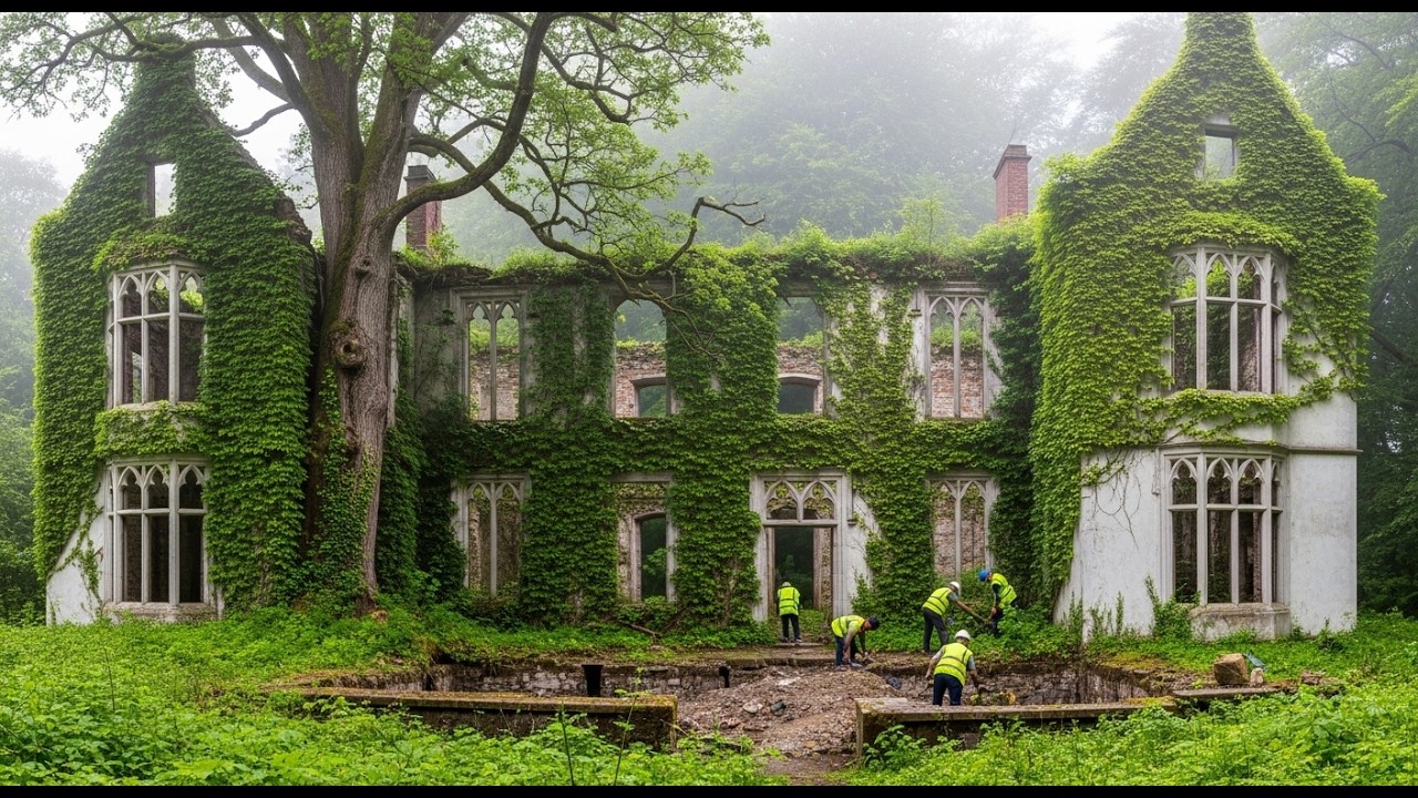 This WWII Bunker Was Hidden Underground for 80 Years - I Turned It Into a Luxury Safehouse (ASMR)