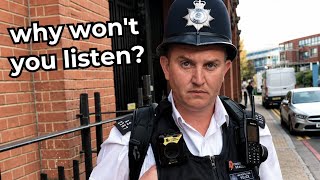 UK Cop Begs Auditor To Leave...Then Pulls Out The Terrorism Act !
