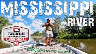 Breaking Down The MISSISSIPPI RIVER! Pool 7, 8, and 9! MLF Practice for Pro Bass Tourney!