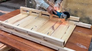 How To Build A Utility Shelf Plan Combined With Table - Woodworking Project Space Saving Utility