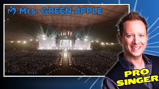 Mrs. Green Apple - Que Sera Sera (Live) | Pro Singer Reacts - YouTube