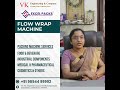 Company intro I Flow Warp Machine I Packaging machine I Packing  I V K Engineering I Excel packs