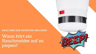 Wie lange piept ein Rauchmelder bis die Batterie leer ist?