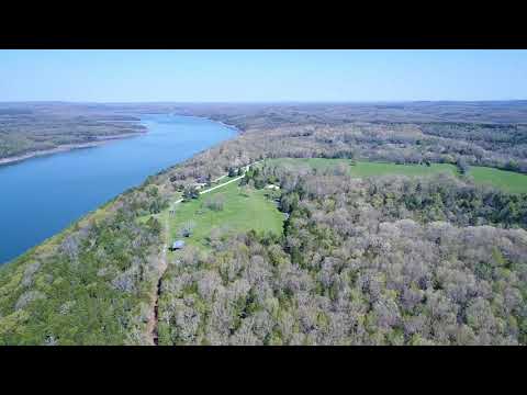 Drone Video - Owner Financing - $500 down 6.9 acres Bull Shoals Lake - ID#TS68