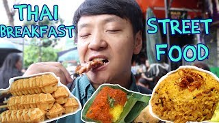 Thai BREAKFAST Street Food Tour in Bangkok Silom Soi 20