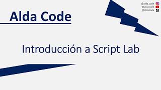 API JavaScript Excel | Introducción a ScriptLab