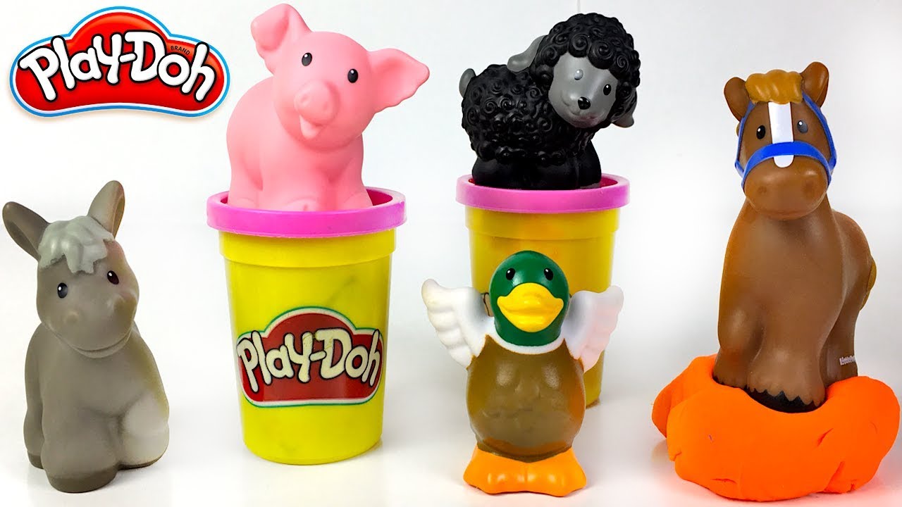 play doh cow