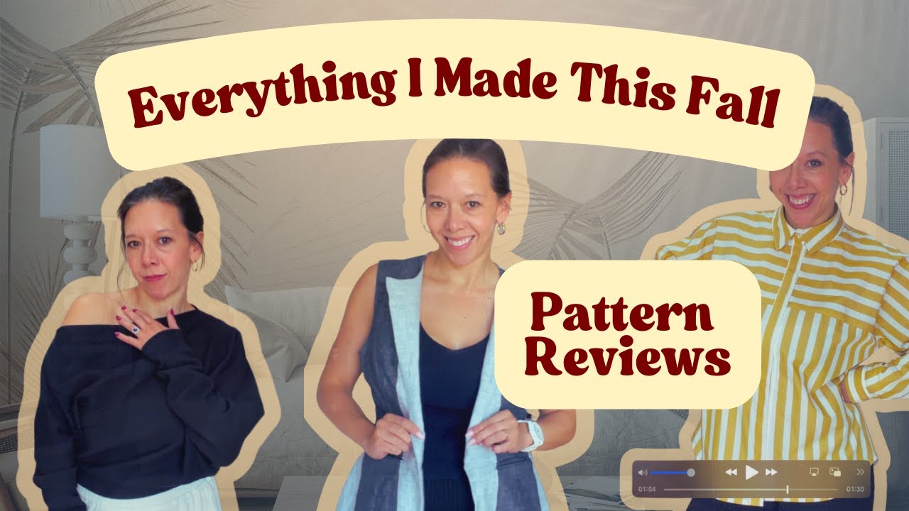 Всё, что я сшила этой осенью 🍂 + Почему я изменила свой подход к шитью одежды #шитье
