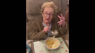 I made Norma a crumble to cheer her up! 🥰