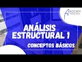Análisis Estructural 1 - Conceptos Básicos