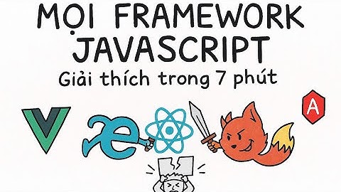 Mọi Framework JavaScript Giải Thích Trong 7 Phút
