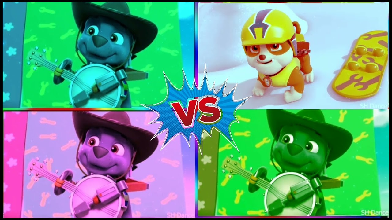 “Paw Patrol Cowboy Rocky 🎸 Color Filter Music Edit”