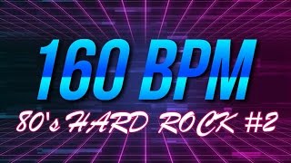 Miniatura de "160 BPM - 80's Hard Rock #2 - 4/4 Drum Track - Metronome - Drum Beat"