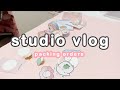 STUDIO VLOG || PACKING ORDERS FOR MY STICKER STATIONERY SHOP | PAPER SUTEKKA