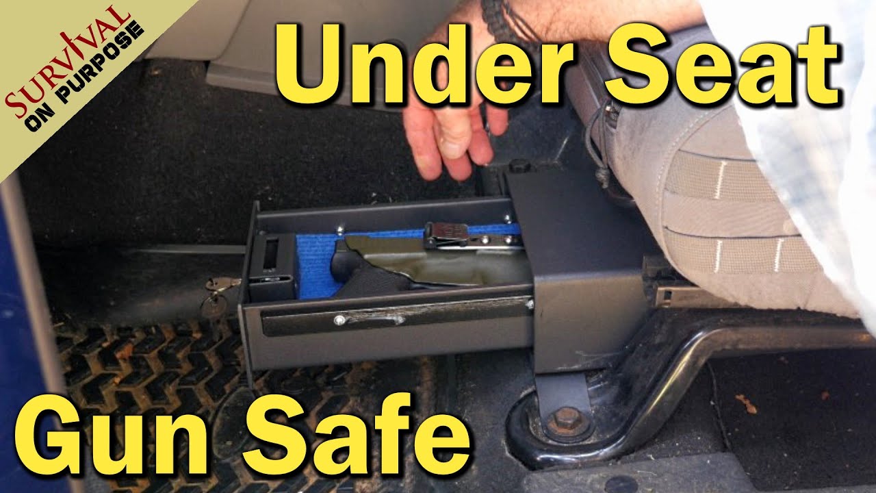 Bestop Underseat Lock Box / Gun Safe - Survival 4x4 Jeep Wrangler Project -  YouTube