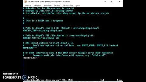 Instalando e Configurando DHCP no Linux Ubuntu Server